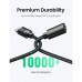 Кабель мультимедійний HDMI M to HDMI F 0.5m 8K HD151 black Ugreen (40400)