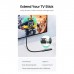 Кабель мультимедійний HDMI M to HDMI F 0.5m 8K HD151 black Ugreen (40400)