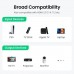 Кабель мультимедійний HDMI M to HDMI F 0.5m 8K HD151 black Ugreen (40400)