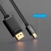 Кабель мультимедійний miniDisplayPort M to DisplayPort M 1.5m MD105 black Ugreen (10477)