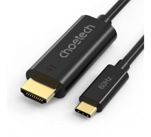 Кабель мультимедійний USB-C to HDMI M 1.8m black Choetech (CH0019-BK-V3)