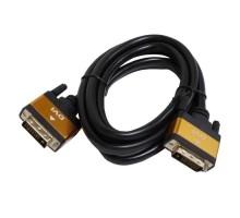 Кабель мультимедійний DVI M to DVI M 1.0m 24+1pin Patron (CAB-PN-MUL-DVI-DVI-1)