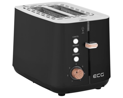 Тостер ECG ST 2768 Timber Black