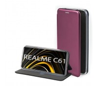Чохол до мобільного телефона BeCover Exclusive Realme C61 Red Wine (712556)