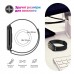 Ремінець до фітнес браслета Armorstandart Milanese Magnetic для Xiaomi Smart Band 10/9/8 Black (ARM86890)