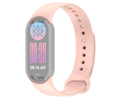 Ремінець до фітнес браслета Armorstandart для Xiaomi Smart Band 10/9/8 Powder Pink (ARM86913)
