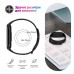 Ремінець до фітнес браслета Armorstandart для Xiaomi Smart Band 10/9/8 White (ARM86916)
