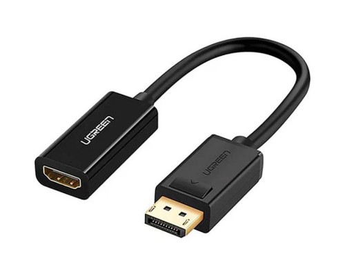 Перехідник Display Port M to HDMI F 4K30Hz black Ugreen (40363)