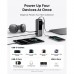 Батарея універсальна Anker 25000mAh, 165W, PD/3/0, QC/3/0, Built-In Double USB-C Cables, black (A1695H11)
