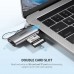 Зчитувач флеш-карт Ugreen USB Type-C 3.1 to TF/SD CM184 Gray (50704)