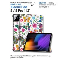 Чохол до планшета BeCover Smart Case Xiaomi Pad 8 / 8 Pro 11.2" Butterfly (714582)