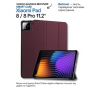 Чохол до планшета BeCover Smart Case Xiaomi Pad 8 / 8 Pro 11.2" Red Wine (714593)