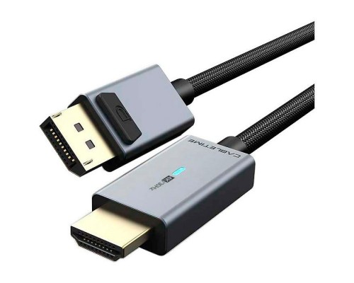 Кабель мультимедійний DisplayPort M to HDMI M 1.8m 4K30Hz Cabletime (CA915323)