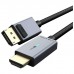 Кабель мультимедійний DisplayPort M to HDMI M 1.8m 4K30Hz Cabletime (CA915323)