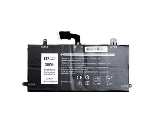 Акумулятор до ноутбука Dell Latitude 5285 J0PGR, 42Wh (5250mAh), 4cell, 7.6V, Li-ion AlSoft (A71138)