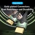 Кабель мультимедійний HDMI M to HDMI M 1.0m 8K60Hz ultra thin cotton braided green Vention (ALOGF)
