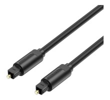 Кабель мультимедійний Optical Toslink 3.0m black Vention (BAEBI)