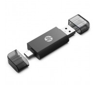 Зчитувач флеш-карт HP USB 3.0 AM/USB-C to SD+TF (HP_DHC-CT112)