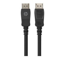 Кабель мультимедійний DisplayPort M to DisplayPort M 1.0m V1.2 4K60Hz black HP (HP_DHC-DP01-1M)