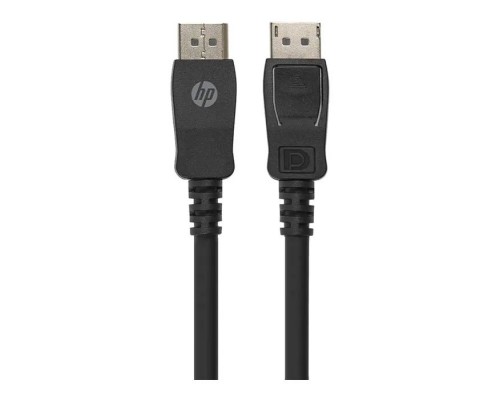 Кабель мультимедійний DisplayPort M to DisplayPort M 1.0m V1.2 4K60Hz black HP (HP_DHC-DP01-1M)