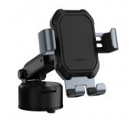 Універсальний автотримач Baseus Tank gravity car mount holder with suction base Tarnish Black (SUYL-TK01)