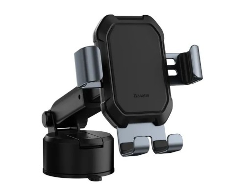 Універсальний автотримач Baseus Tank gravity car mount holder with suction base Tarnish Black (SUYL-TK01)