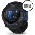 Смарт-годинник Garmin Instinct 3, 50mm, AMOLED, Black with Bolt Blue Accents, GPS смарт-годинник (010-03020-03)