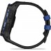 Смарт-годинник Garmin Instinct 3, 50mm, AMOLED, Black with Bolt Blue Accents, GPS смарт-годинник (010-03020-03)