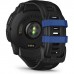 Смарт-годинник Garmin Instinct 3, 50mm, AMOLED, Black with Bolt Blue Accents, GPS смарт-годинник (010-03020-03)