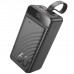 Батарея універсальна HOCO 60000mAh Element PD/20W, QC/22.5W, LED Lamp, Black (J123C / 714736)