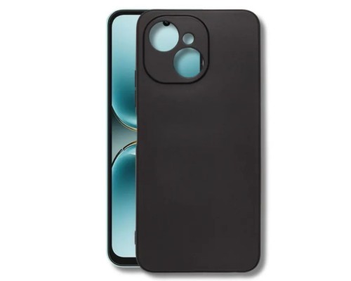 Чохол до мобільного телефона BeCover Silicone Tecno Spark 40C 4G (KM4k) Black (714683)