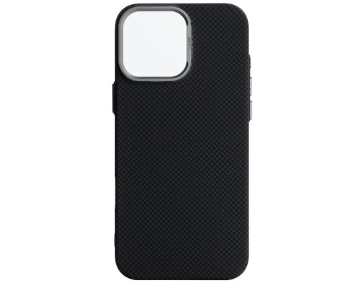 Чохол до мобільного телефона Armorstandart LikeCarbon2 MagCase Apple iPhone 15 Pro Max Kevlar Black (ARM88590)