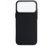 Чохол до мобільного телефона Armorstandart LikeCarbon2 MagCase Apple iPhone 17 Pro Max Kevlar Black (ARM88377)