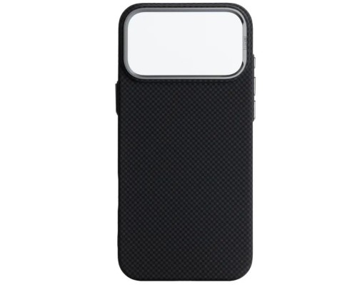 Чохол до мобільного телефона Armorstandart LikeCarbon2 MagCase Apple iPhone 17 Pro Max Kevlar Black (ARM88377)