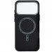 Чохол до мобільного телефона Armorstandart LikeCarbon2 MagCase Apple iPhone 17 Pro Max Kevlar Black (ARM88377)