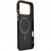 Чохол до мобільного телефона Armorstandart LikeCarbon2 SE MagCase Apple iPhone 17 Pro Max Black Orange (ARM89162)