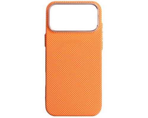 Чохол до мобільного телефона Armorstandart LikeCarbon2 SE MagCase Apple iPhone 17 Pro Max Kevlar Orange Rose Gold (ARM89169)