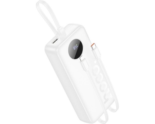 Батарея універсальна HOCO 20000mAh, PD/20W, 22.5W, White (J132A / 42067)
