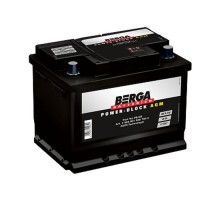 Акумулятор автомобільний Berga Power Block AGM 60Ah Ев (-/+) (680EN) (5609010687502)