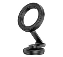 Універсальний автотримач Canyon Magnetic phone holder OnGrip 10 aluminum Black (CNS-CCHM10)