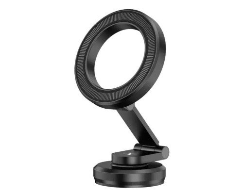 Універсальний автотримач Canyon Magnetic phone holder OnGrip 10 aluminum Black (CNS-CCHM10)