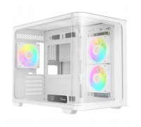 Корпус для ПК OCYPUS IOTA C50 WH CURVE ARGB DIGITAL (IOTA-C50-WHD300CD-GL)