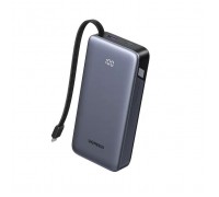 Батарея універсальна Ugreen 20000mAh 45W with Built-in Cable (PB536 55988B)