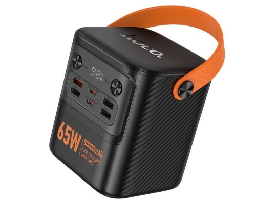 Батарея універсальна HOCO 80000mAh Pro Tough PD/65W Black (J152 / 714982)