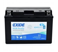 Акумулятор автомобільний EXIDE Мото Ready AGM 8Ah (+/-) (110EN) (AGM12-7.1)
