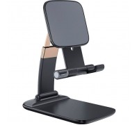Підставка до планшета та телефона Knight Foldable Desk Mobile Phone Holder Stand (Plastic) Black Essager (EZJZM-QSSJ01)