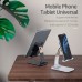 Підставка до планшета та телефона Knight Foldable Desk Mobile Phone Holder Stand (Plastic) White Essager (EZJZM-QSSJ02)