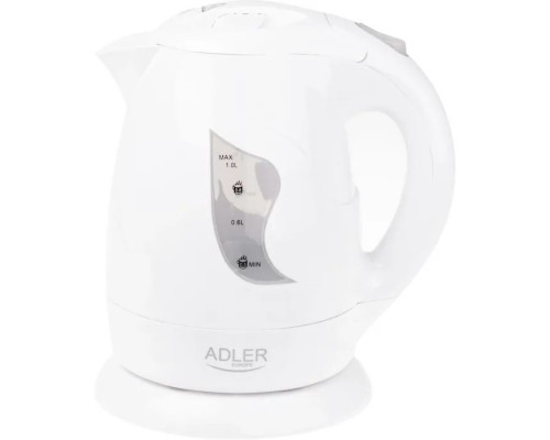 Електрочайник Adler AD 08 white