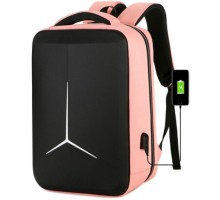 Рюкзак для ноутбука Voltronic 15.6", TT-2020-2P, Nylon, Polyester, Oxford, Pink, USB (TT-2020-2P)