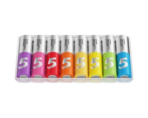 Батарейка CUKTECH AA high-performance rainbow alkaline battery * 8 (CUKB05CTCNCM)